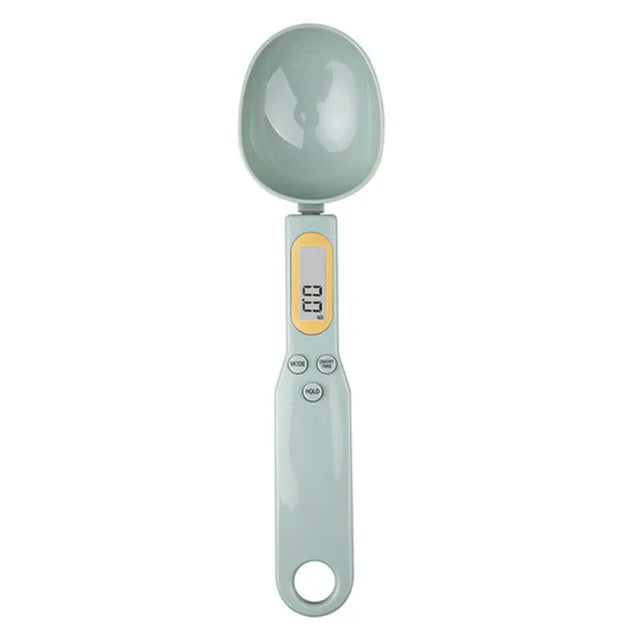 Digital Kitchen Spoon Scale | Mini LCD Food Weighing Tool 0.1–500g | Precision Measuring Spoon