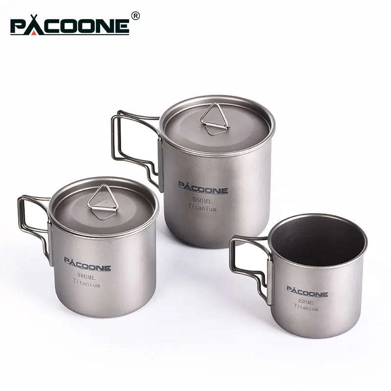 Titanium Camping Mug – Lightweight, Durable & Eco-Friendly Outdoor Travel Cup