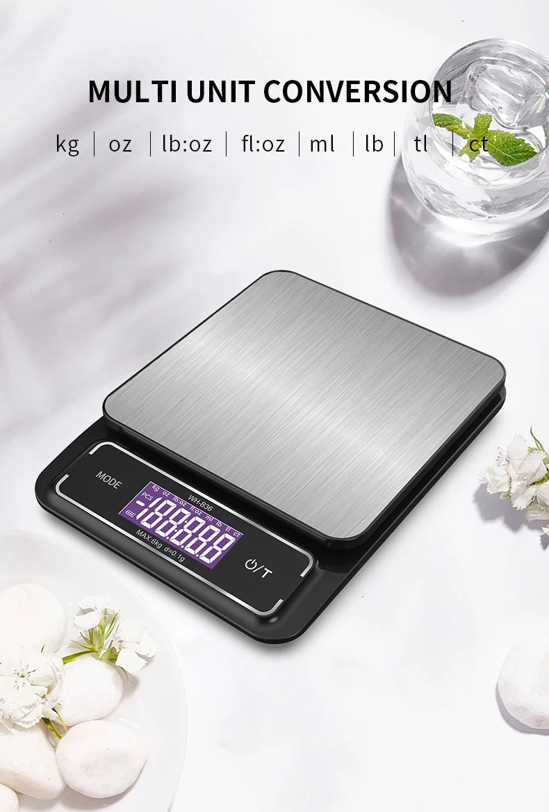 Digital Kitchen Spoon Scale | Mini LCD Food Weighing Tool 0.1–500g | Precision Measuring Spoon