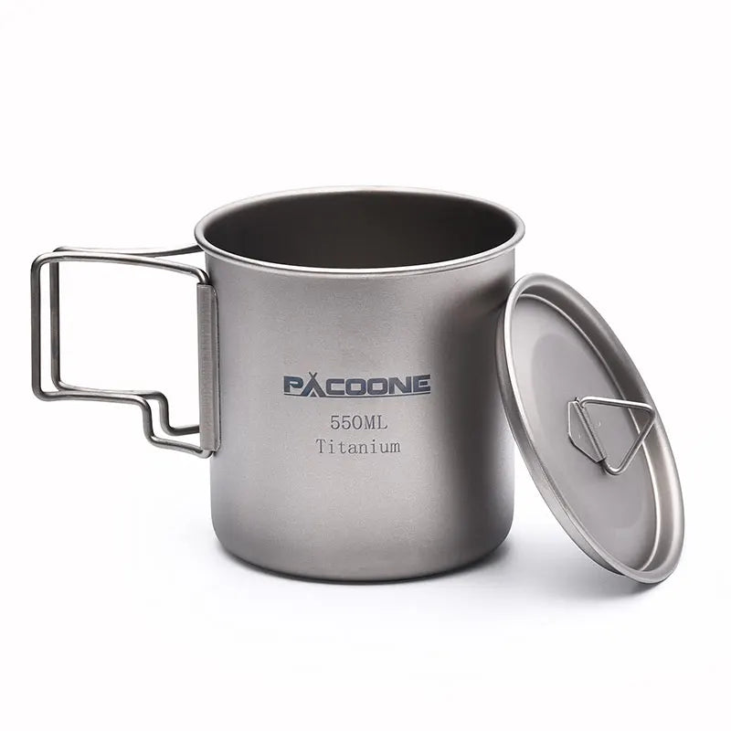 Titanium Camping Mug – Lightweight, Durable & Eco-Friendly Outdoor Travel Cup