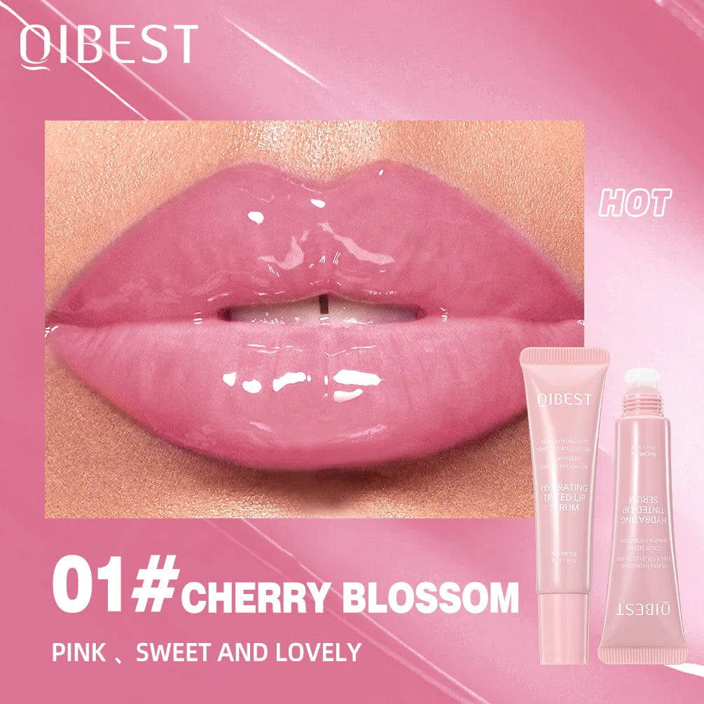 QIBEST Crystal Lip Balm | Moisturizing Jelly Lip Gloss | Long-Lasting Hydrating Lip Oil