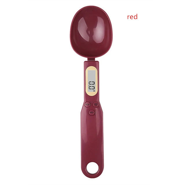Digital Kitchen Spoon Scale | Mini LCD Food Weighing Tool 0.1–500g | Precision Measuring Spoon