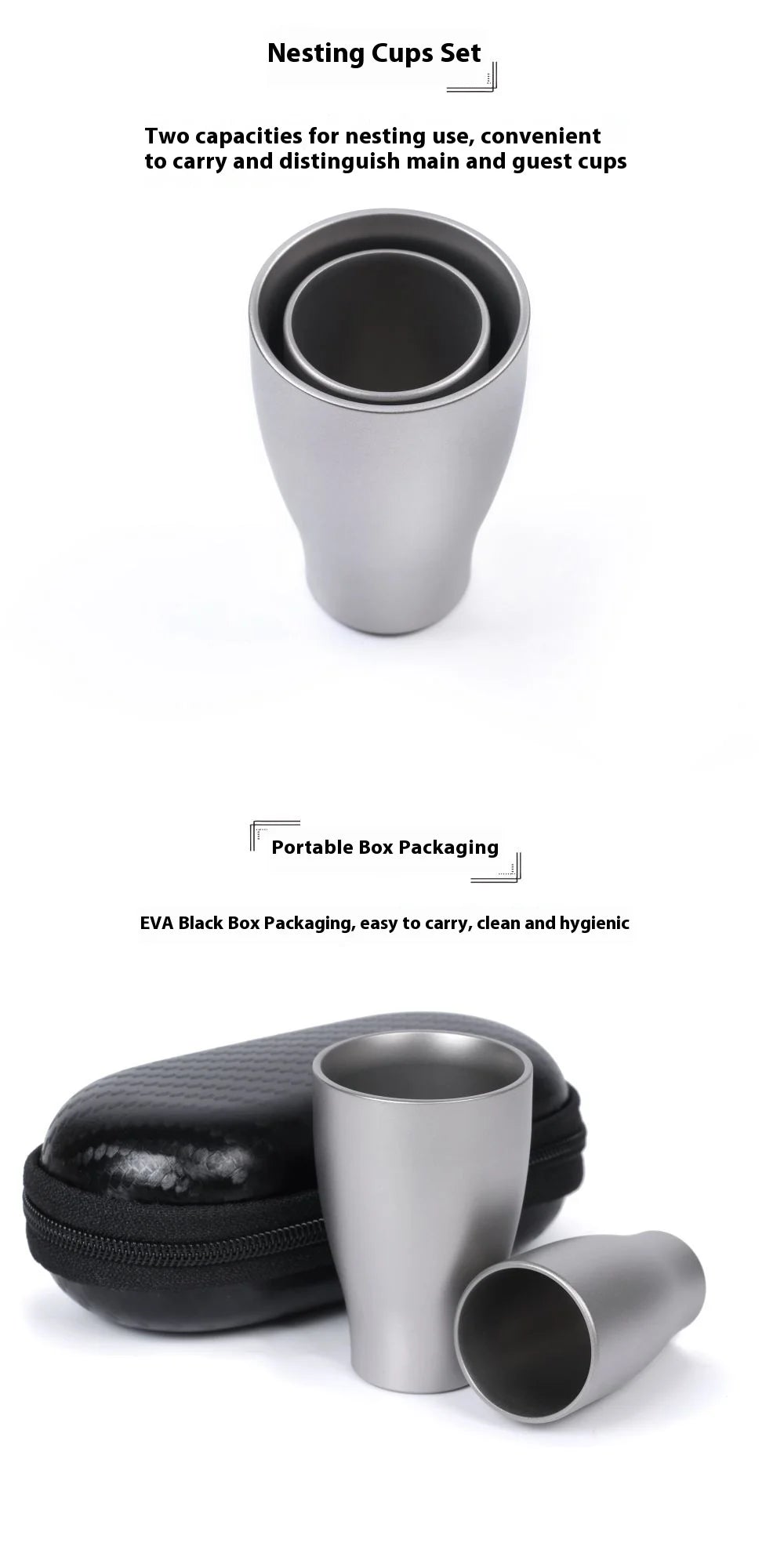 Pure Titanium Small Shot Glass Thickened Single Layer Titanium Alloy Drinking Cup For Hard Liquor And White Wine Outdoor Tools
