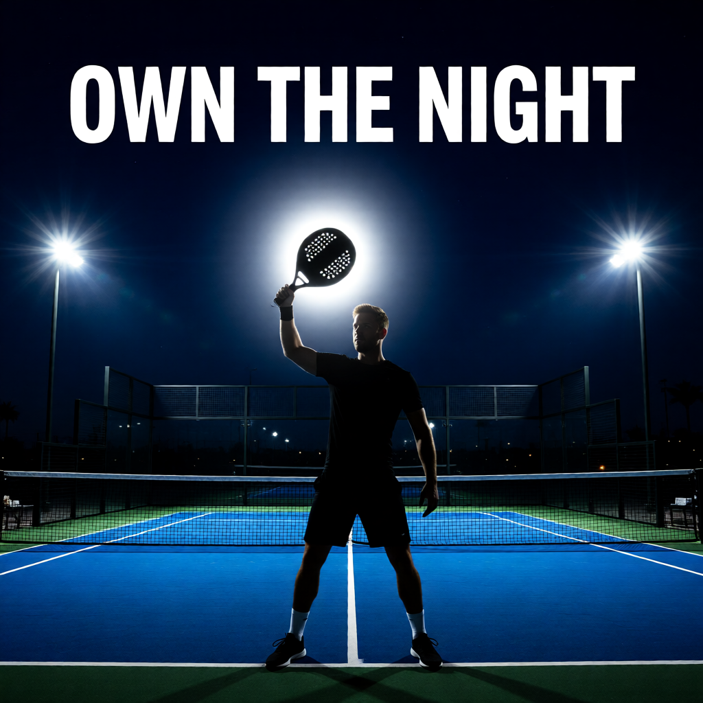 Pro Carbon Fiber Padel Racket – EVA Soft Memory Foam Core, Rough Surface & High Balance for Precision Power