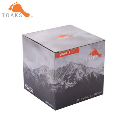 TOAKS Titanium Cup Coffee Tea Mug Ultralight For Outdoor Camping Tableware Foldable Handle 550ml 72g