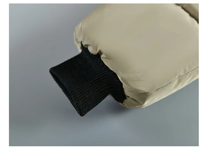 Boys’ Winter Thick Hooded Coat – Warm Fur Collar Jacket