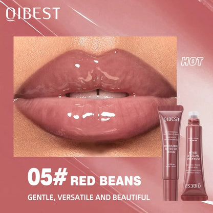 Nude Brown Plumping Lip Gloss | Hydrating Transparent Lip Oil | Long-Lasting Moisturizing Serum