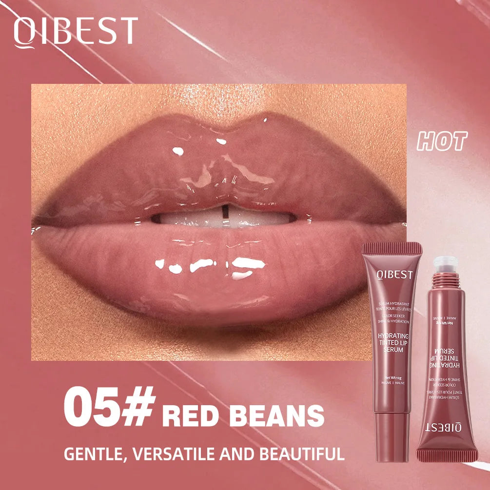 QIBEST Crystal Lip Balm | Moisturizing Jelly Lip Gloss | Long-Lasting Hydrating Lip Oil