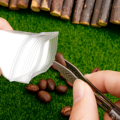 Thick Design Titanium Alloy Tweezers Precision Tool Mini Size Anti-Slip Tweezers Multi-Purpose Waterproof CNC Clip