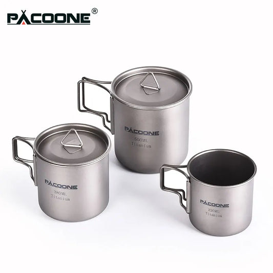 Titanium Camping Mug – Lightweight, Durable & Eco-Friendly Outdoor Travel Cup