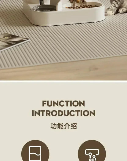 Automatic Pet Feeder & Water Fountain – Smart Large-Capacity Bowl for Cats & Dogs.