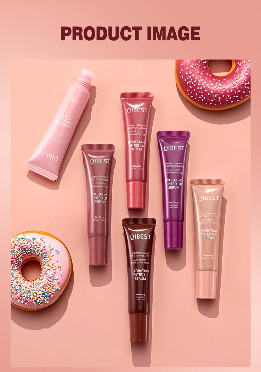 Moisturizing Lip Gloss | Waterproof & Long-Lasting Lip Oil | Non-Fading, Easy to Apply