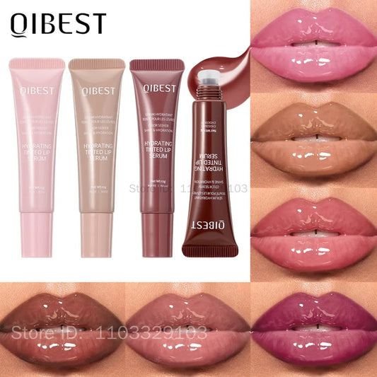 QIBEST Crystal Lip Balm | Moisturizing Jelly Lip Gloss | Long-Lasting Hydrating Lip Oil