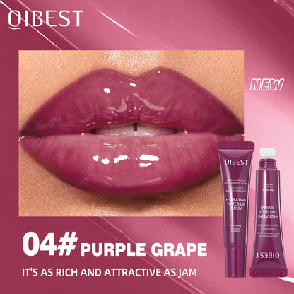 QIBEST Crystal Lip Balm | Moisturizing Jelly Lip Gloss | Long-Lasting Hydrating Lip Oil