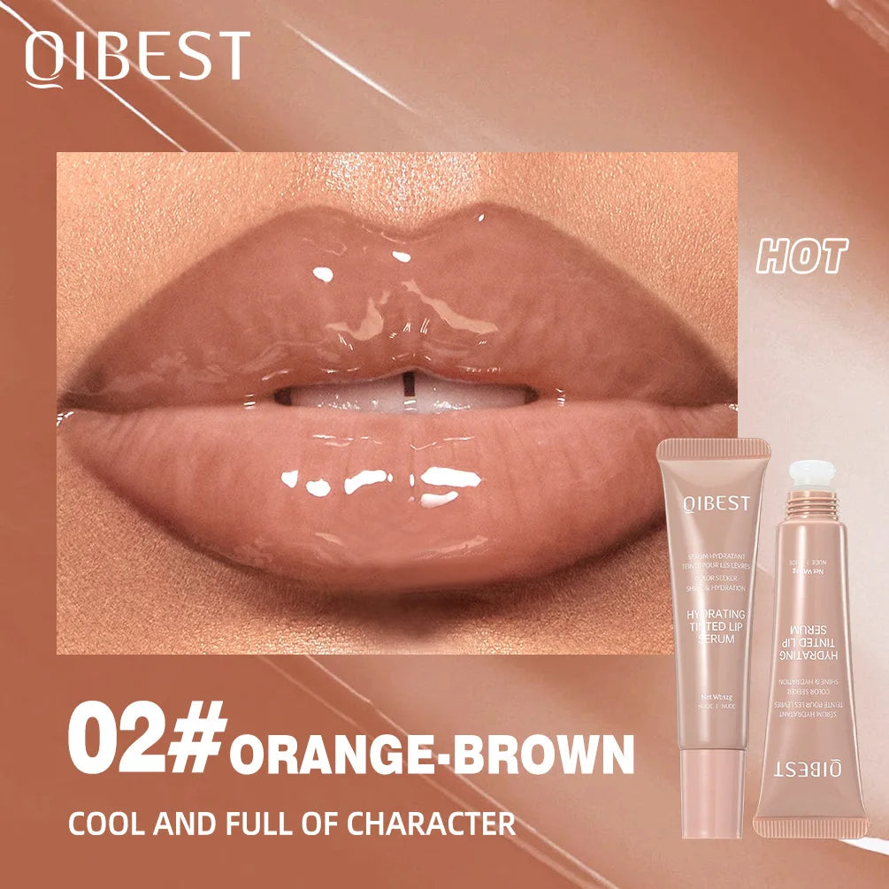 QIBEST Crystal Lip Balm | Moisturizing Jelly Lip Gloss | Long-Lasting Hydrating Lip Oil