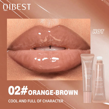 QIBEST Crystal Lip Balm | Moisturizing Jelly Lip Gloss | Long-Lasting Hydrating Lip Oil
