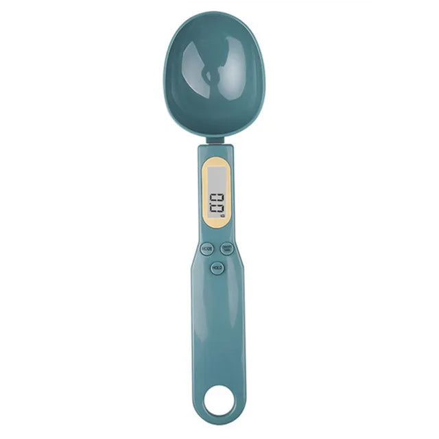 Digital Kitchen Spoon Scale | Mini LCD Food Weighing Tool 0.1–500g | Precision Measuring Spoon