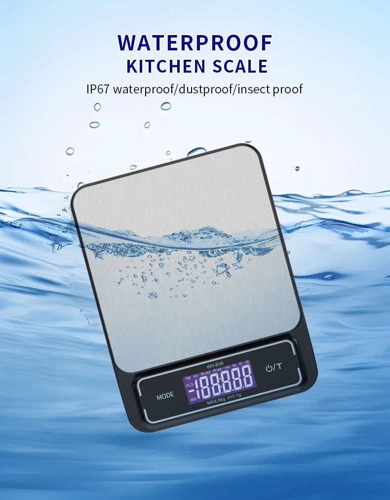 Digital Kitchen Spoon Scale | Mini LCD Food Weighing Tool 0.1–500g | Precision Measuring Spoon