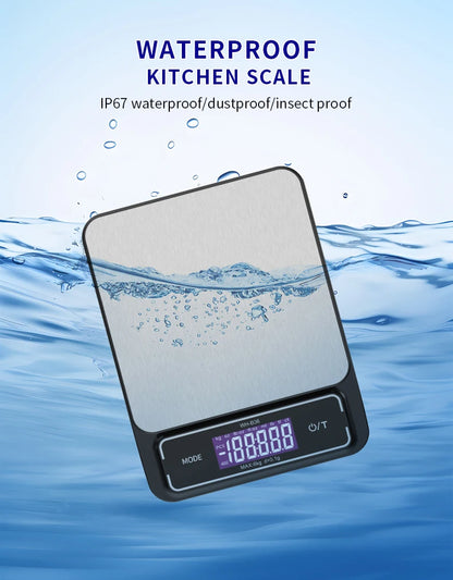 Digital Kitchen Spoon Scale | Mini LCD Food Weighing Tool 0.1–500g | Precision Measuring Spoon