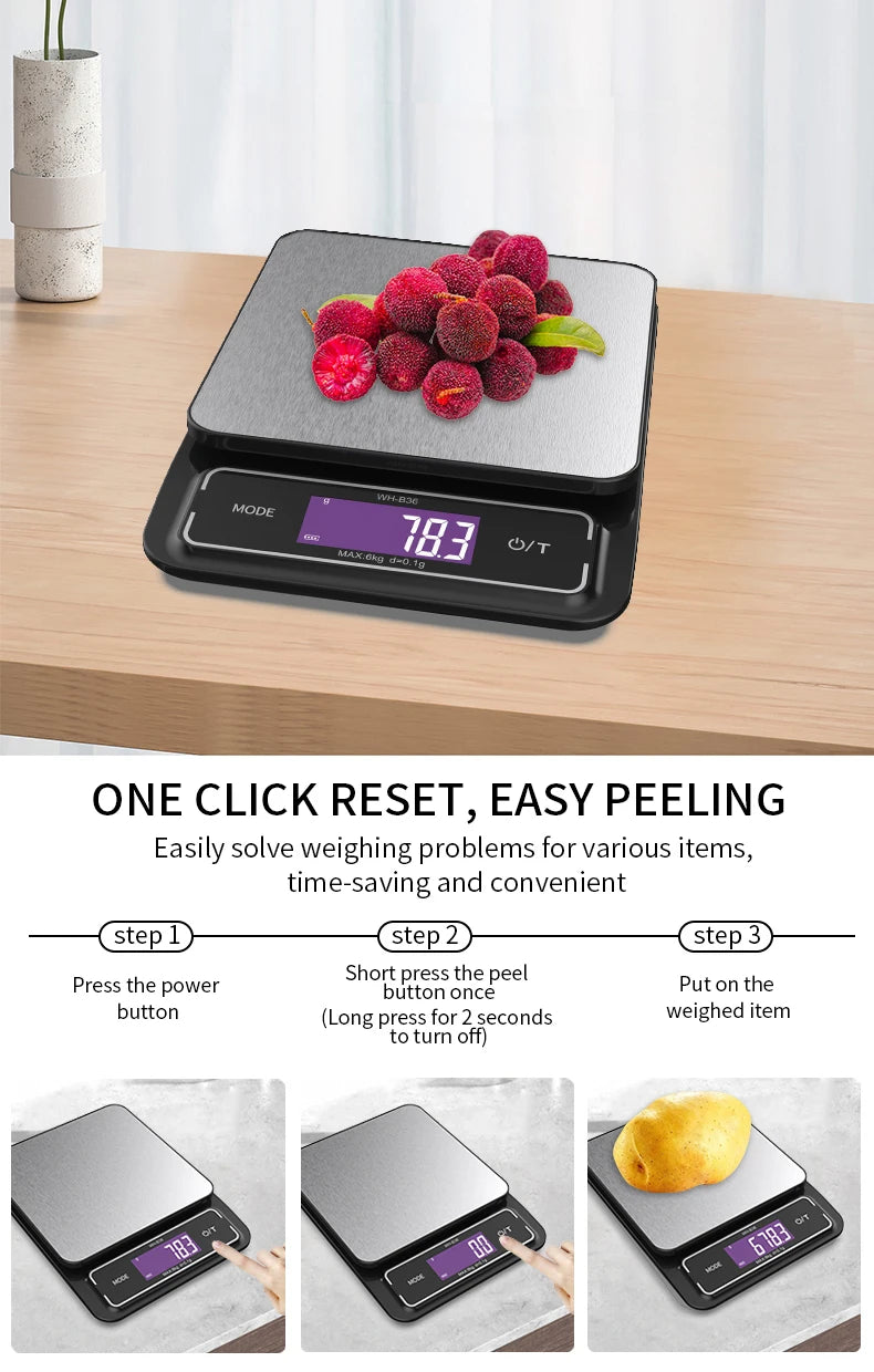 Digital Kitchen Spoon Scale | Mini LCD Food Weighing Tool 0.1–500g | Precision Measuring Spoon