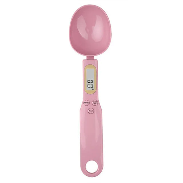 Digital Kitchen Spoon Scale | Mini LCD Food Weighing Tool 0.1–500g | Precision Measuring Spoon