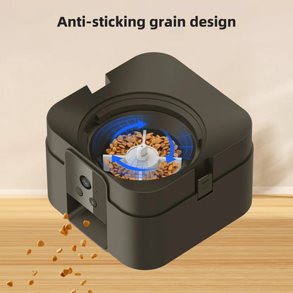 2L Smart Automatic Pet Feeder with Camera – WiFi Cat & Dog Food Dispenser with App Control, Voice & Timer