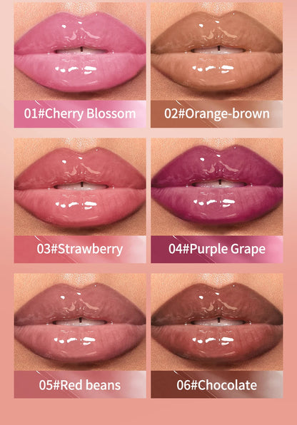 Moisturizing Lip Gloss | Waterproof & Long-Lasting Lip Oil | Non-Fading, Easy to Apply