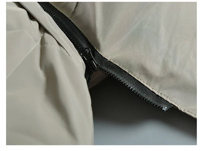 Boys’ Winter Thick Hooded Coat – Warm Fur Collar Jacket