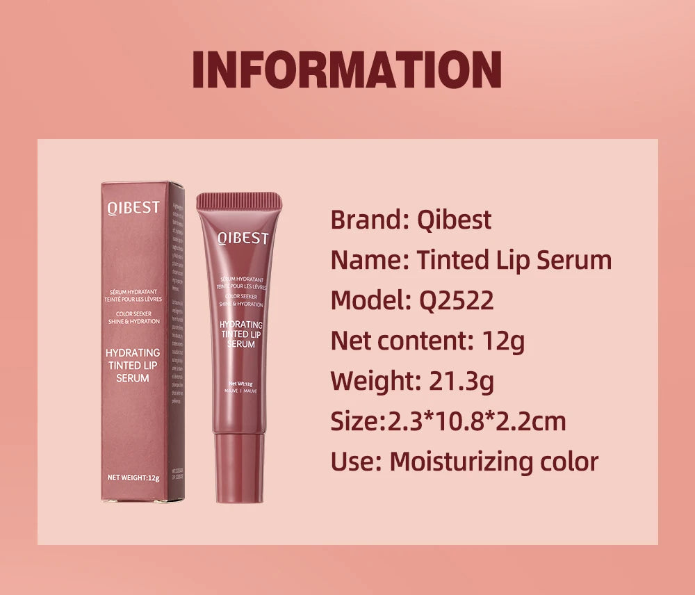 Moisturizing Lip Gloss | Waterproof & Long-Lasting Lip Oil | Non-Fading, Easy to Apply