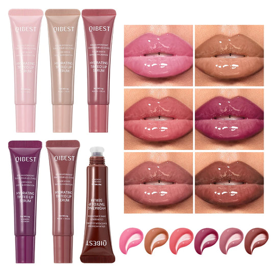 “QiBest Crystal Lip Oil – Hydrating & Moisturizing Lip Balm for Smooth Lips”